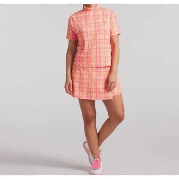 $$90  PUMA Golf Dani Dazey Women's  14' wrap skort Size Large - Picture 3 of 7